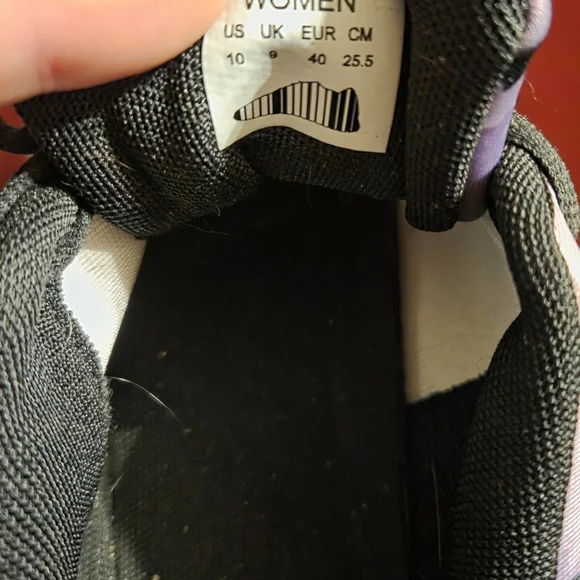 Halloween Themed Sneakers with Pumpkin and Bat Design-Used - Picture 5 of 5